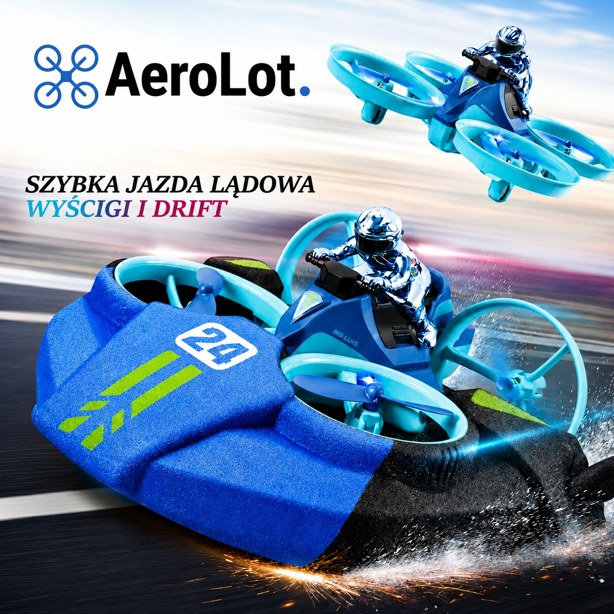 AeroLot™ - Latająca zabawka 3w1